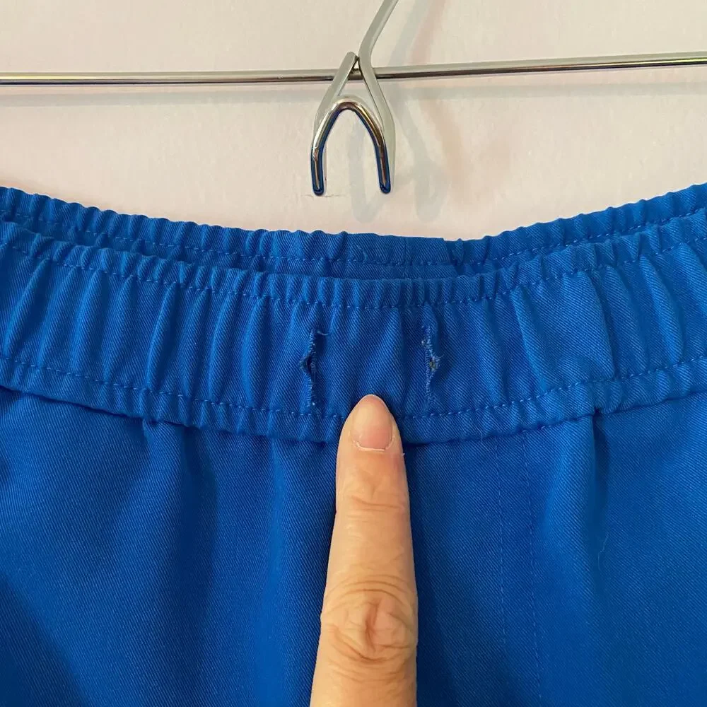 FIGS Royal Blue Tansen Jogger Scrub Pants Uniform Medical Men's size Large